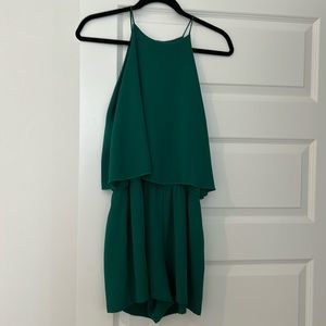 Impeccable Pig Green Romper